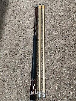 1992 McDermott hand signed! Custom pool cue withmasterpiece joint and 2 shafts