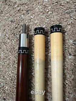 1992 McDermott hand signed! Custom pool cue withmasterpiece joint and 2 shafts