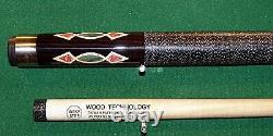 2 PC Pool Cue high quality inlaid Titanium, billiards custom, graphite/maple