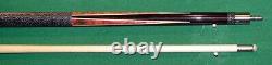 2 PC Pool Cue high quality inlaid Titanium, billiards custom, graphite/maple