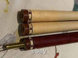 2005 Sugartree Custom Pool Cue by Eric Crisp 2 Shafts Great Playing And Looking
