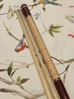 2005 Sugartree Custom Pool Cue by Eric Crisp 2 Shafts Great Playing And Looking