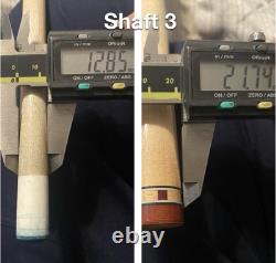2005 Sugartree Custom Pool Cue by Eric Crisp 2 Shafts Great Playing And Looking