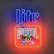 20x16 Billiards Pool Beer Flex Led Neon Sign Light Lamp Bar Club Pub Party