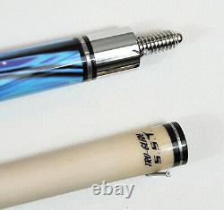 2pc Cuetec Gentec blue GALAXY Pool Cue Billiard Custom new Cuestick 3 free gifts