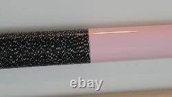 2pc Viking pool Cue Billiards Custom PINK FINISH maple Linen vintage withwarranty