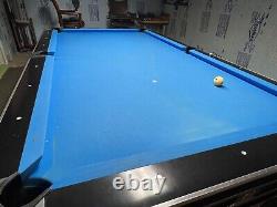 8 Foot Pool Table Brunswick Gold Crown I Pool Table Customized Rare Billiards