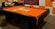 8 Ft 3 Piece Slate Tennessee Volunteers Customized Pool Table. Just Refelted