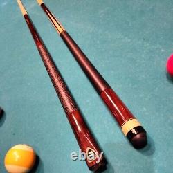 ADAM Custom Billiard Play & Break 2 cues Set withSCase Pool Sticks Made Japan Mint