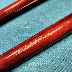 ADAM Custom Billiard Play & Break 2 cues Set withSCase Pool Sticks Made Japan Mint