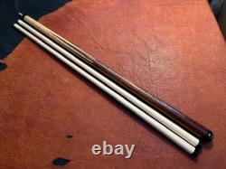 AE Custom 6 Point Pool Cue With 2 Maple Shafts. Wrap-less cue