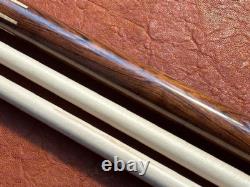AE Custom 6 Point Pool Cue With 2 Maple Shafts. Wrap-less cue
