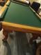 Amf Play Master Custom Slate Regulation Pool Table. Msrp $20k. All Accessories