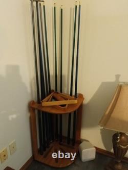 AMF Play Master Custom Slate Regulation Pool Table. MSRP $20k. All Accessories