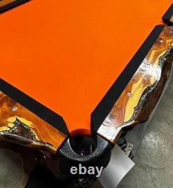 Absolutely Gorgeous Custom Made Texas Mesquite And Turquoise Pool Table Pkg Absolutely Gorgeous Custom Made Texas Mesquite And Turquoise Pool Table Pkg