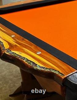 Absolutely Gorgeous Custom Made Texas Mesquite And Turquoise Pool Table Pkg Absolutely Gorgeous Custom Made Texas Mesquite And Turquoise Pool Table Pkg
