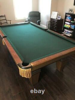 Antique 102x56Finest Custom Made Pool Table by Delmo Billiards p/u Houston, TX