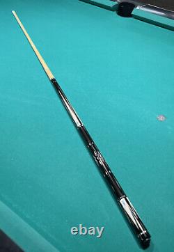 Ariel Carmeli. One Off Custom pool cue. 1 of 1 8 Points, Inlaid Grip. 2 Shafts