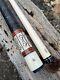 Artist Proof 1/1 Carl Giuli Custom Pool Cue. Sharp Points, New Logo