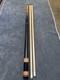 Beautiful Mike Capone 6-point Custom Pool Cue Tulipwood & Ebony
