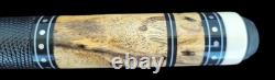 Benny's Pool Cue Billiard Philippine Spalted Tamarind Points Black Leather Wrap