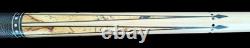 Benny's Pool Cue Billiard Philippine Spalted Tamarind Points Black Leather Wrap
