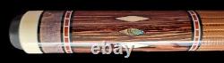 Benny's Pool Cue Billiard Philippines 5 Points Ebony Brown Leather Wrap