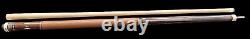 Benny's Pool Cue Billiard Philippines 5 Points Ebony Brown Leather Wrap