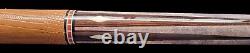 Benny's Pool Cue Billiard Philippines 6 Points Ebony Diamonds Brown Leather Wrap