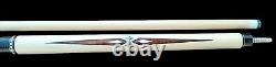Benny's Pool Cue Billiard Philippines Monkeypod Burl Floating Point Leather Wrap
