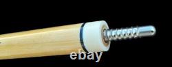 Benny's Pool Cue Billiard Philippines Spalted Tamarind 6 Points Leather Wrap