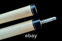 Benny's Pool Cue Billiard Philippines Spalted Tamarind 6 Points Leather Wrap