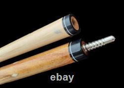 Benny's Pool Cue Billiard Philippines Spalted Tamarind 8 Points Leather Wrap