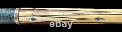 Benny's Pool Cue Billiard Philippines Spalted Tamarind Abalone Leather Wrap