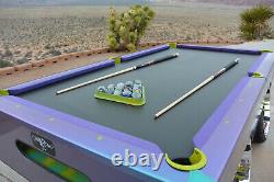 Bespoke Custom 7 8 9 Pool Table Turbo Burning Man Carbon Fiber Simonis Bumpboxx