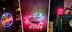 Billiards Nine-ball Pool Game Room Acrylic 20 Neon Light Sign Lamp Wall Decor