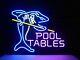 Billiards Pool Shark 24x20 Neon Sign Lamp Light Hanging Nightlight Beer Ey