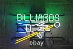 Billiards Snooker Sports Pool Game 24x20 Neon Light Sign Lamp Club Wall Decor Billiards Snooker Sports Pool Game 24x20 Neon Light Sign Lamp Club Wall Decor