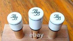Black Boar 5/16-14 Premium Pool Cue Custom Joint Protectors New 3 Piece Set