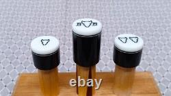 Black Boar 5/16-14 Premium Pool Cue Custom Joint Protectors New 3 Piece Set