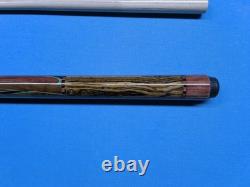 Bob Thompson 2026 Custom Pool Cue, Checkered Maple, Bocote, Cocobolo, 58.5 19.5