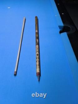 Bob Thompson 2026 Custom Pool Cue, Checkered Maple, Bocote, Cocobolo, 58.5 19.5