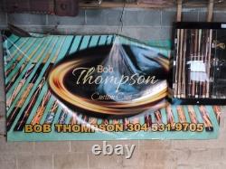 Bob Thompson 2026 Custom Pool Cue, Checkered Maple, Bocote, Cocobolo, 58.5 19.5 Bob Thompson 2026 Custom Pool Cue, Checkered Maple, Bocote, Cocobolo, 58.5 19.5