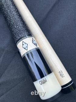 Brand New 4 Point Giuli Custom Pool Cue, 1 Shaft, Mother Of Pearl Inlays