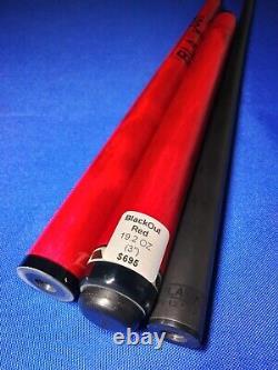 Brand New Custom Jacoby Red Blackout Jump Break Pool Cue 19.20oz MSRP $695