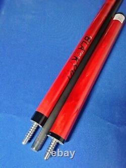 Brand New Custom Jacoby Red Blackout Jump Break Pool Cue 19.20oz MSRP $695