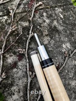 Brand New Giuli Custom pool Cue, 4 Points With Veneers, Dollar Sign Inlays