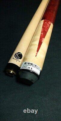 Brand New Lucasi Custom LUX47 Pool Cue Birdseye maple Red Jasper 19oz 12.75mm