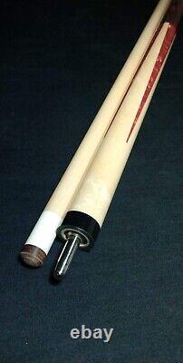 Brand New Lucasi Custom LUX47 Pool Cue Birdseye maple Red Jasper 19oz 12.75mm