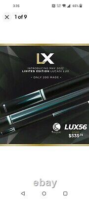 Brand New Lucasi Custom LUX56 Pool Cue 19oz 12.75mm $535